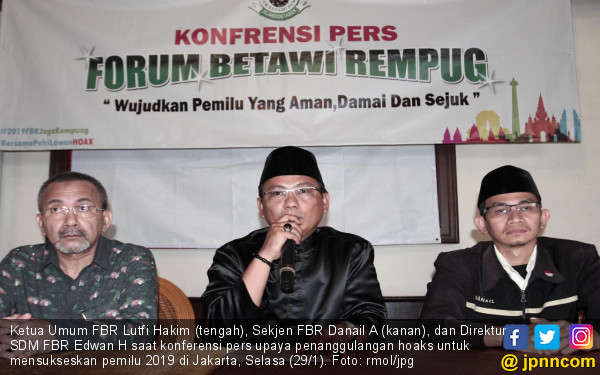 Jelang Pemilu, FBR Luncurkan Program Jaga Kampung untuk 