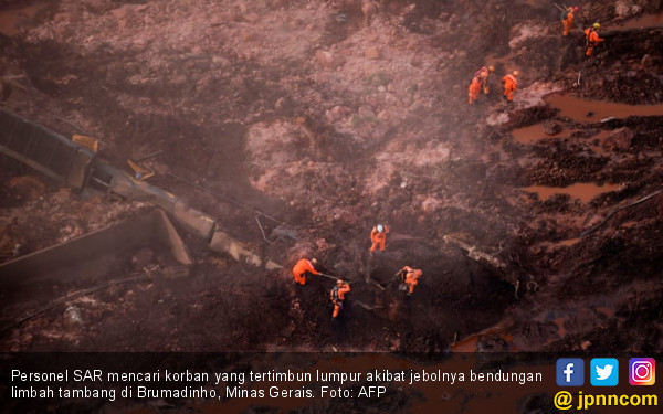 Banjir Limbah Tambang Renggut 58 Nyawa Ratusan Masih 