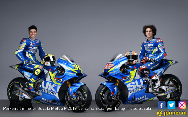  Suzuki  Rilis Motor  MotoGP 2019  Bawa Ambisi Baru  