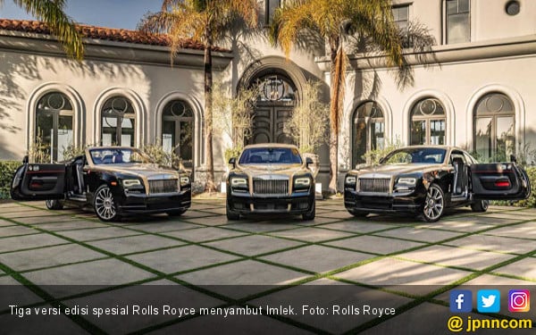 Empat Model Rolls Royce Berdandan Imlek - JPNN.COM