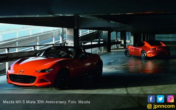 Mazda MX-5 Miata 30th Anniversary Edition Bikin Silau Mata - JPNN.COM