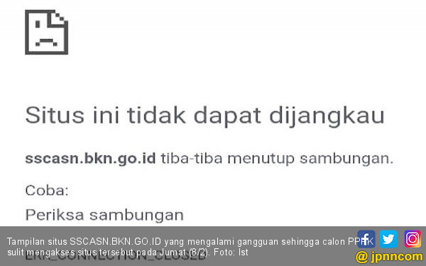 Calon PPPK Sulit Mengakses Portal SSCASN, BKN Bilang ...