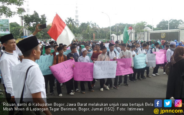 Tinggalkan Prabowo Santri Bogor Pilih Jokowi Gara  Gara  