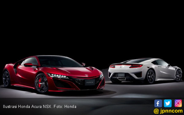 Gerbang Waktu 2 Generasi Honda  Acura NSX  di Chicago Auto 