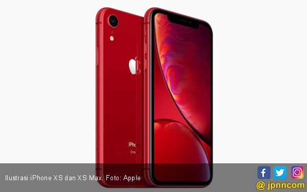  iPhone  XS  dan XS  Max  Rilis Varian Warna  Merah Mentereng 