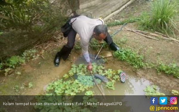  Bayi  Ditemukan Tewas di Kolam Ikan  Lele  Belakang Rumah 