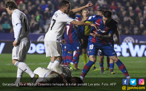 Levante 1 2 Real Madrid Casemiro Kok Enggak Dibawa Ambulans Page 2 Olahraga Jpnn Com