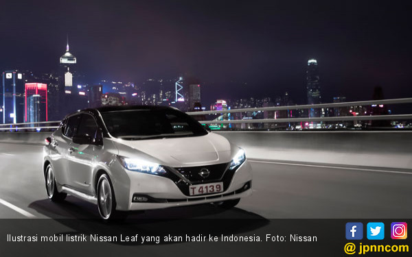 Mobil Listrik Nissan Leaf Bersiap Melancong ke Indonesia 