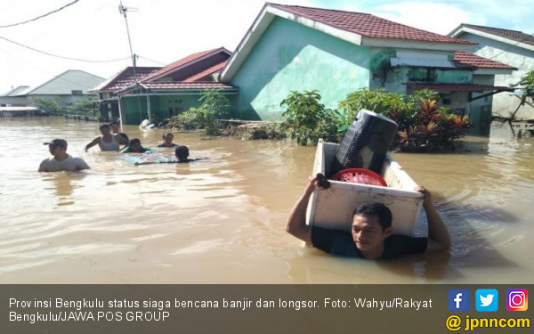 Banjir dan Longsor, Gempa juga Sempat Terjadi di Bengkulu ...