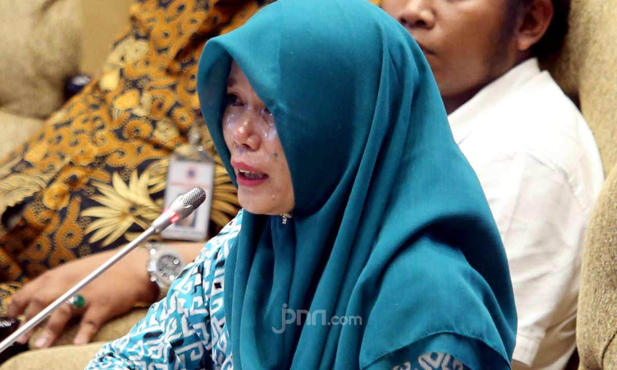 Pimpinan Honorer K2 Sangat Marah  Pakai Kata  Gila 