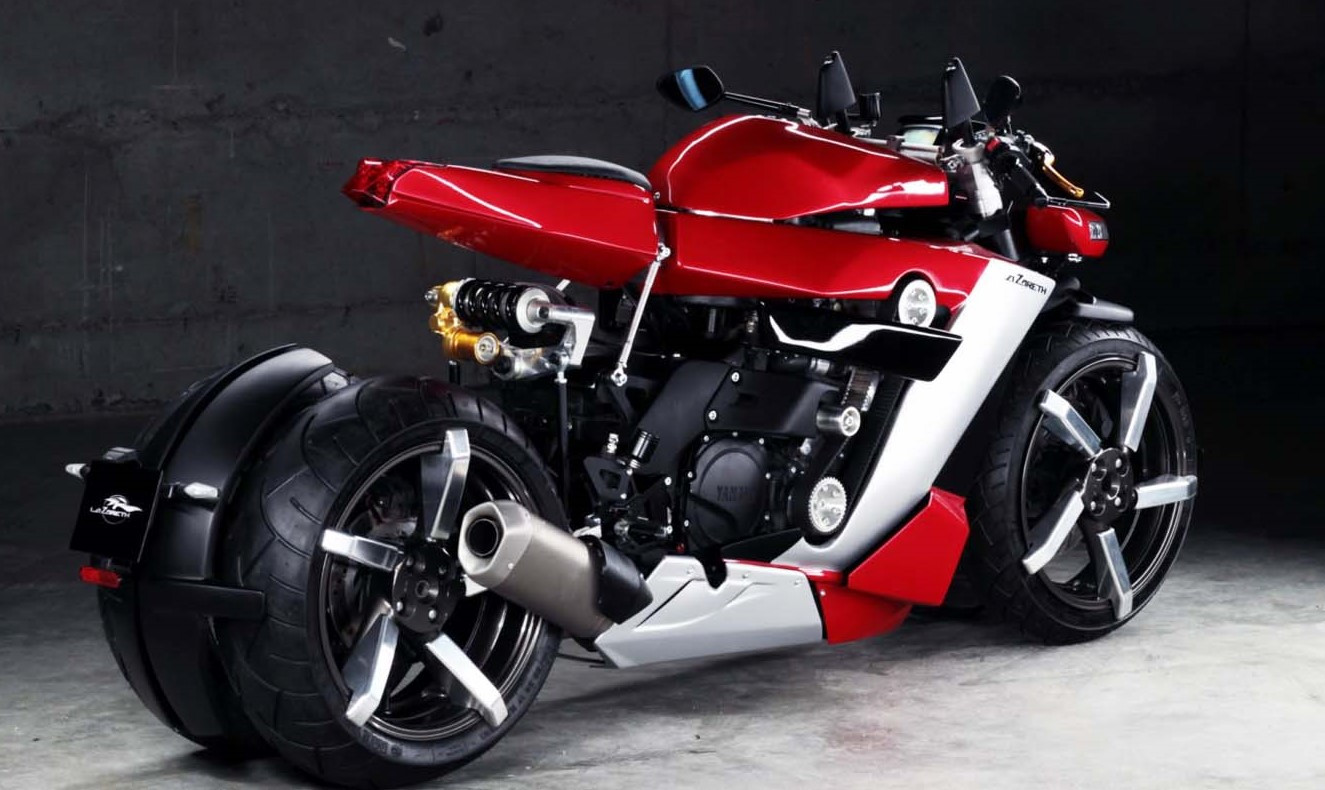  Sepeda  Motor  Empat Roda  Ini Akan Gendong Mesin Yamaha  R1 