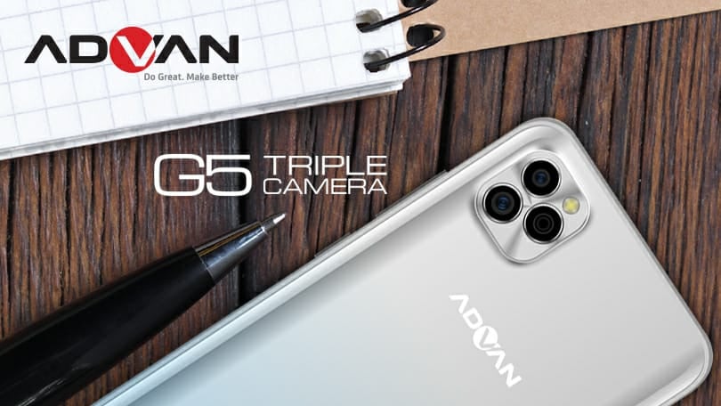 Advan G5 Resmi Meluncur, Konsep Kamera Mirip iPhone 11 Pro