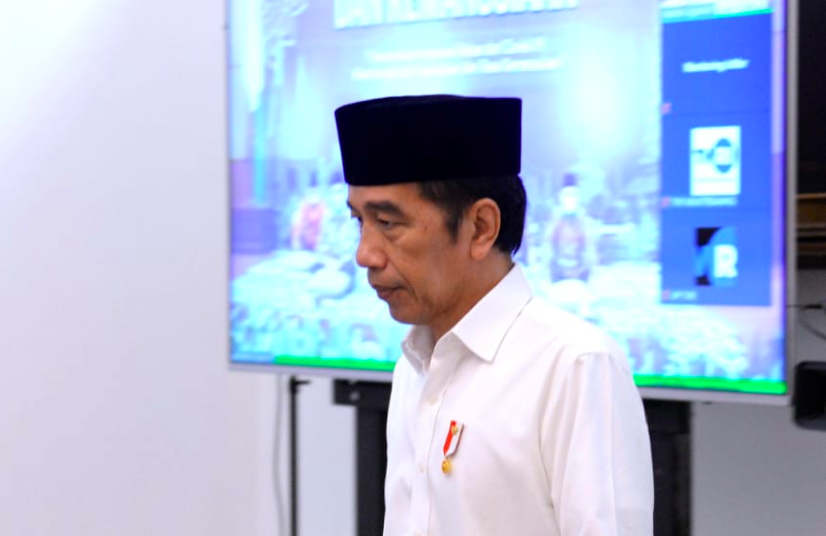 this is the location of pak jokowi iduladha prayer tek deeps