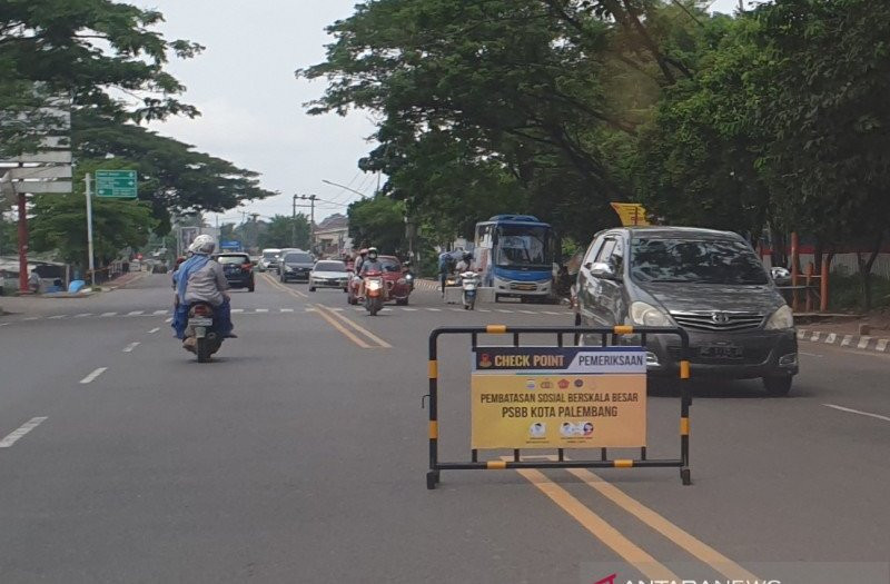 Daftar Lokasi Pos Pemeriksaan PSBB Palembang Simak Jenis 