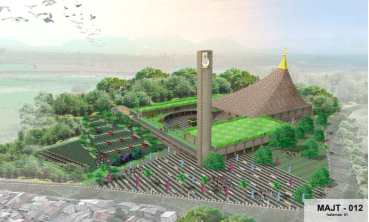Selamat Inilah Pemenang Sayembara Desain  Masjid  Agung  