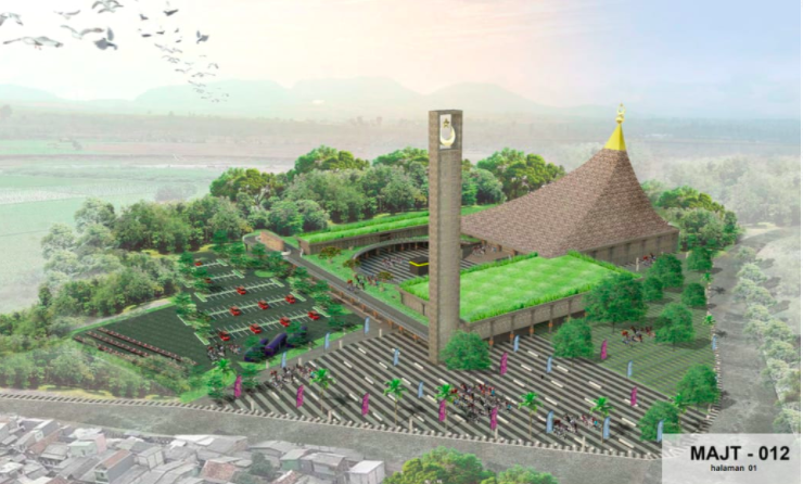 Selamat Inilah Pemenang Sayembara  Desain  Masjid  Agung  