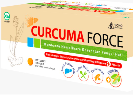 Protect Liver Health and Maintain Body Resistance with Curcuma Force