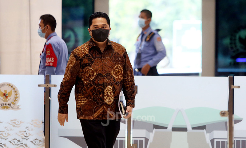 Erick Thohir Asulkan Pagu Anggaran Indikatif TA 2022 Kementerian BUMN, Sebegini Nilainya…