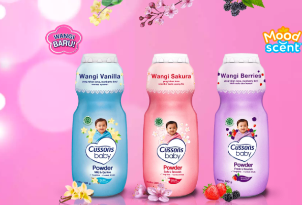  Cussons  Baby Powder Baru dengan Inovasi Moodscent 