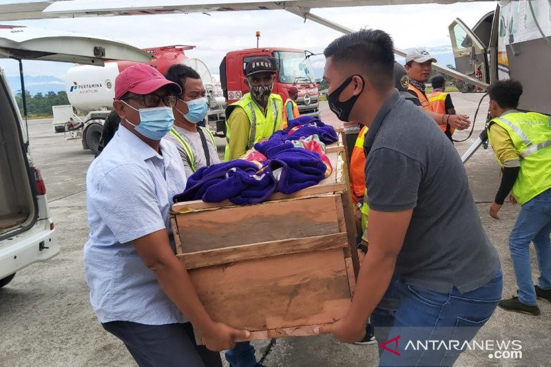 Jenazah Tukang Ojek yang Dibunuh di Ilaga Dibawa ke Timika ...