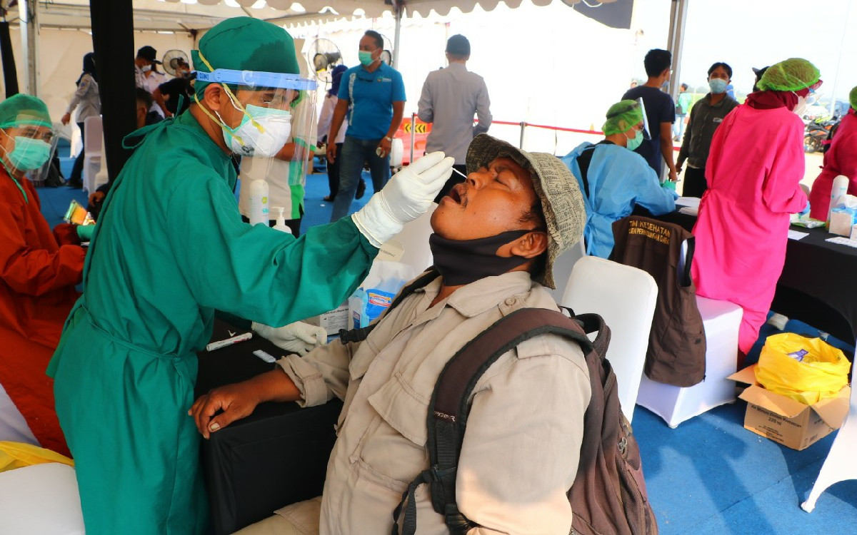 Sebagian Besar Pemudik yang Reaktif Covid-19 Menjalani Isolasi Mandiri