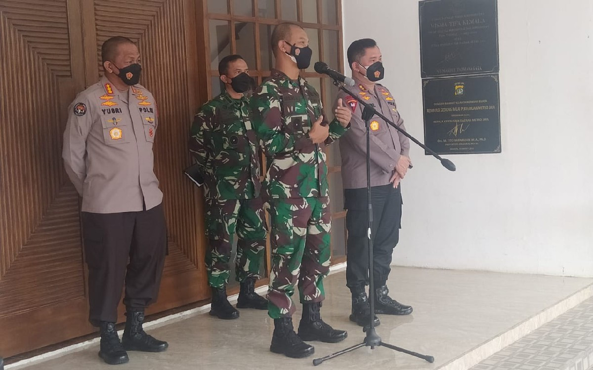 Pangdam Jaya dan Kapolda Metro Gelar Rapat, Bahas Apa?