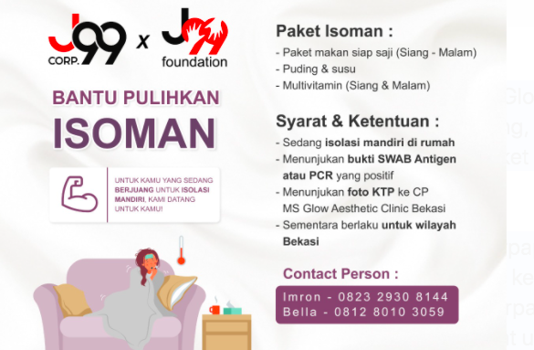 J99 Foundation Salurkan Bantuan Untuk Warga Bekasi Yang Sedang Isoman Jpnn Com