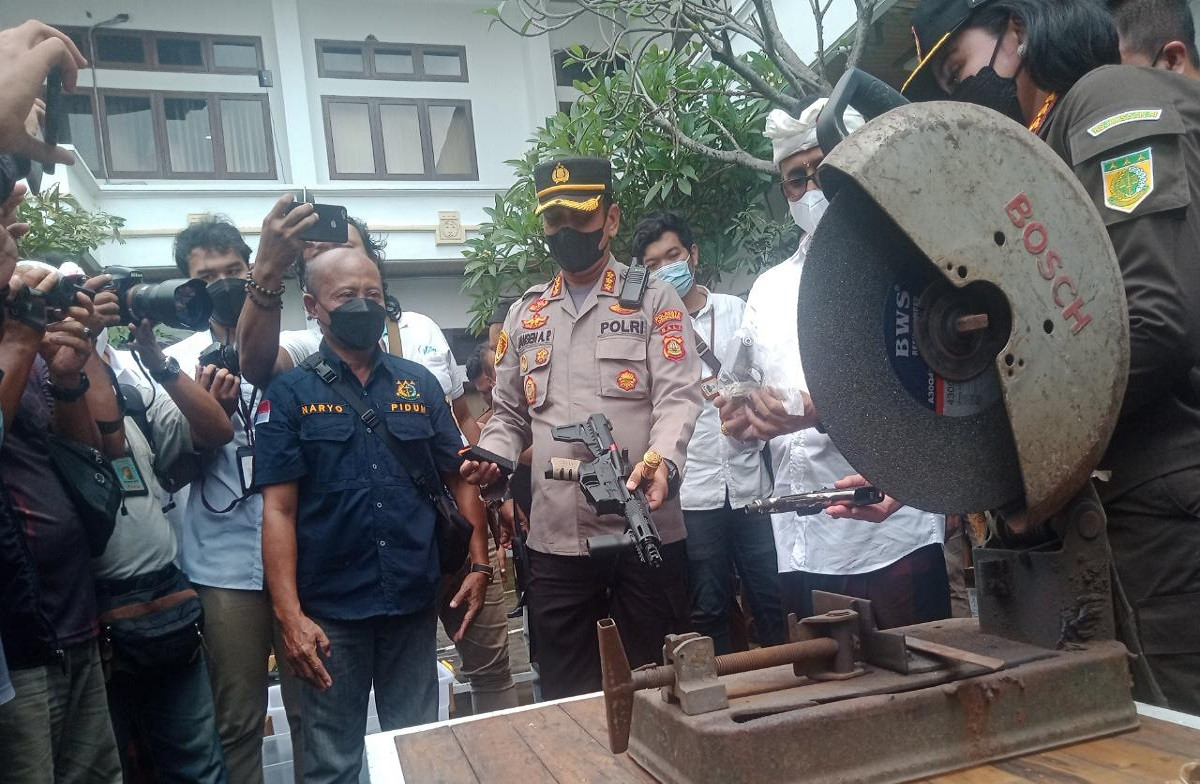 Pecah Rekor, Kiloan Gram Narkoba, Ponsel Hingga Senpi Dimusnahkan Kejari Denpasar, Lihat Tuh - JPNN.com Bali