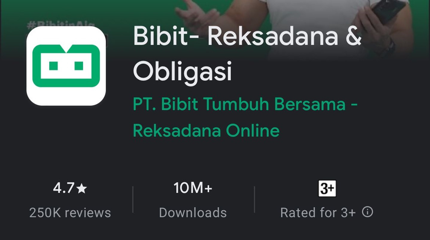 Bibit Jadi Aplikasi Investasi Pertama yang Diunduh 10 Juta Kali di Google Play - JPNN.com Bali