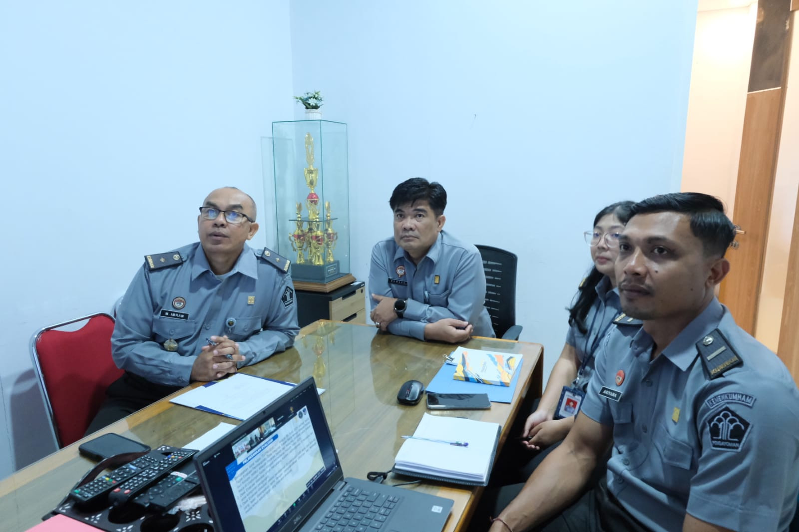 Kemenkum NTB Ikut Entry Meeting Evaluasi Pembangunan Zona Integritas WBK/WBBM - JPNN.com Bali