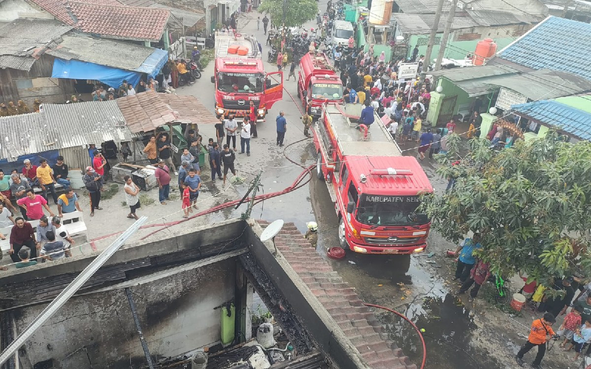 3 Orang Tewas Dalam Tragedi Kebakaran Usaha Laundry di Tangerang - JPNN.com Banten
