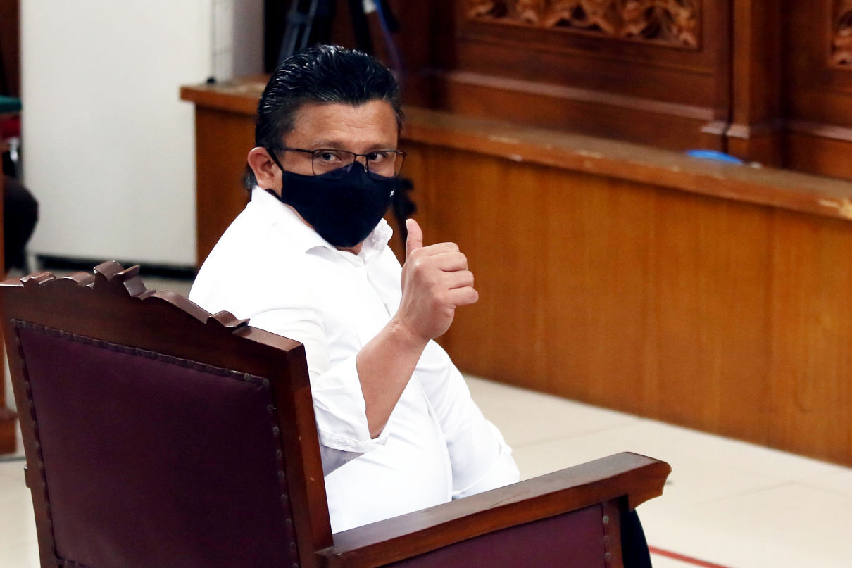 Ferdy Sambo di Pengadilan Negeri Jakarta Selatan beberapa waktu lalu. Foto: Ricardo/JPNN