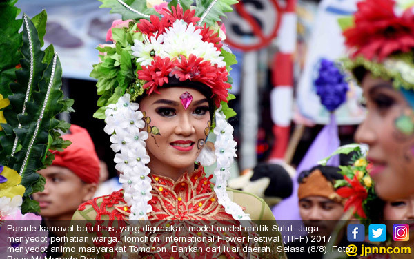 Tomohon International Flower Festival TIFF 2019 JPNN Foto