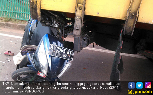 Hantam Truk, Indri Tewas Seketika - JPNN.com