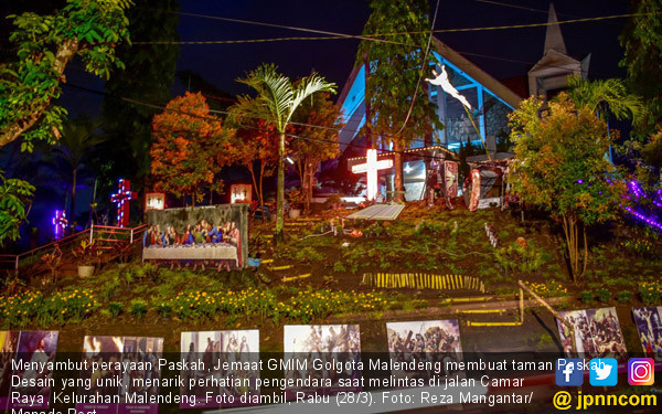  Taman  Paskah  JPNN Foto