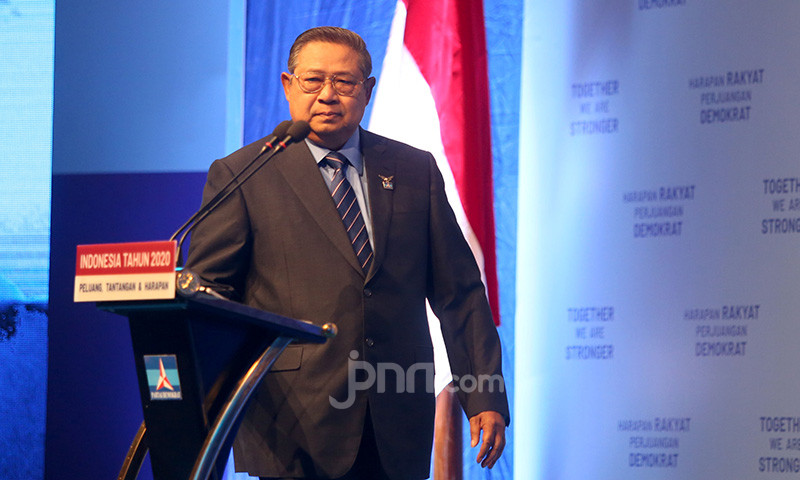 Ketua Majelis Tinggi Partai Demokrat Susilo Bambang Yudhoyono (SBY). Foto : Ricardo