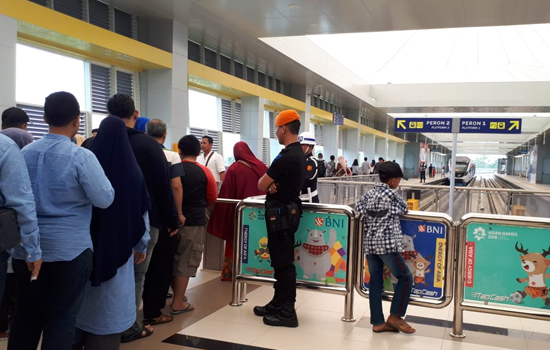 Hari Libur Iduadha, Keliling Kota Palembang dengan LRT 