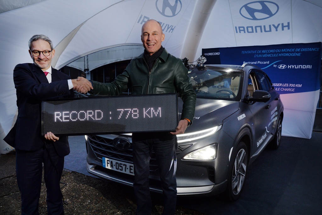 Rekor Baru, Hyundai Nexo Bertenaga Hidrogen Catat Jarak Tempuh 778 Km