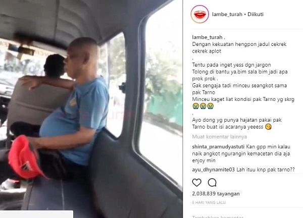 Miris, Begini Nasib Pak Tarno Usai Tak Laku Lagi di Televisi