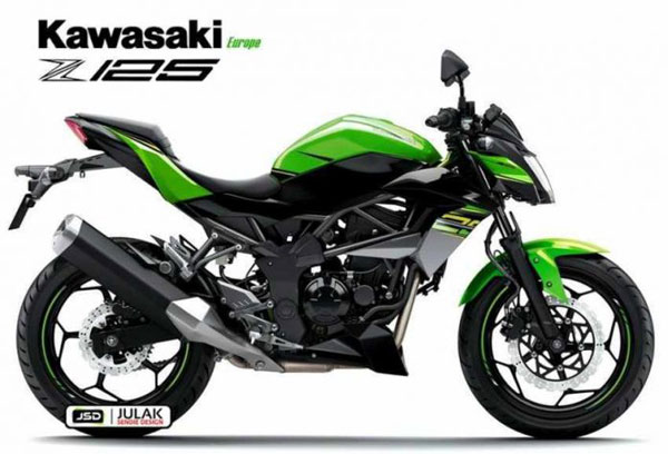 Kawasaki Kembangkan Motor Bermesin Lebih Kecil dan Ringan