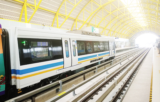 Hari Libur Iduadha, Keliling Kota Palembang dengan LRT 