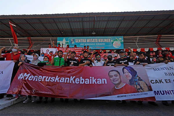 Pilkada Surabaya: Dukungan Massal Berbagai Elemen Masyarakat Untuk Eri Cahyadi