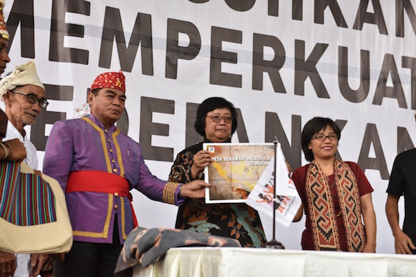 Menteri Siti Nurbaya: Presiden Jokowi Menyayangi Masyarakat Hukum adat