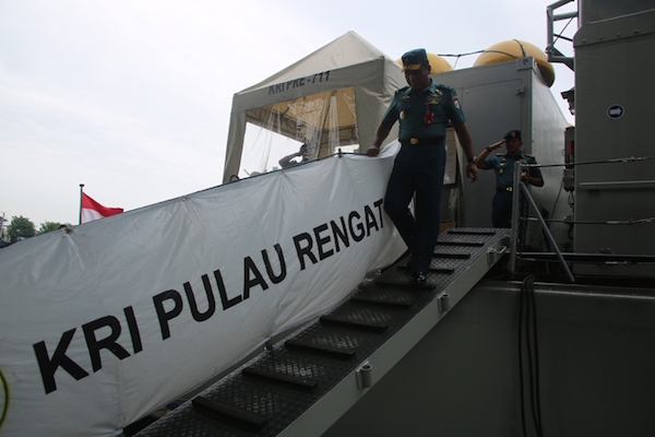 Laksma TNI Heri Purwono Sidak Gudang Senjata Koarmada II