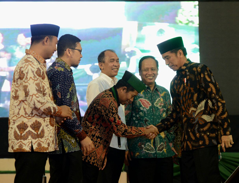 Pak Jokowi Sebut Kader-Kader HMI Berkualitas