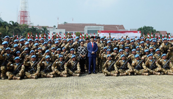 Pasukan TNI Harus Jaga Nama Baik Indonesia Dalam Misi PBB