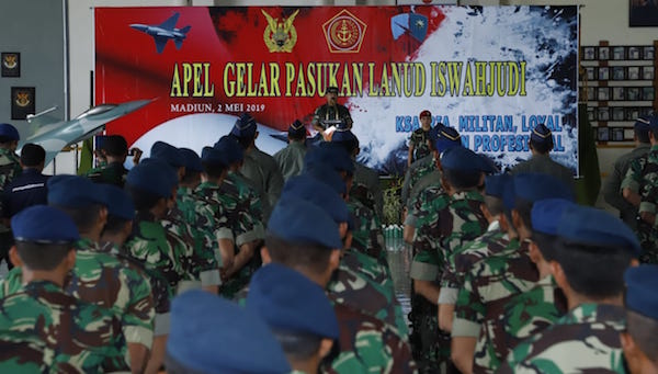 Pesan Panglima TNI Saat Bertatap Muka dengan Ribuan Prajurit TNI AU