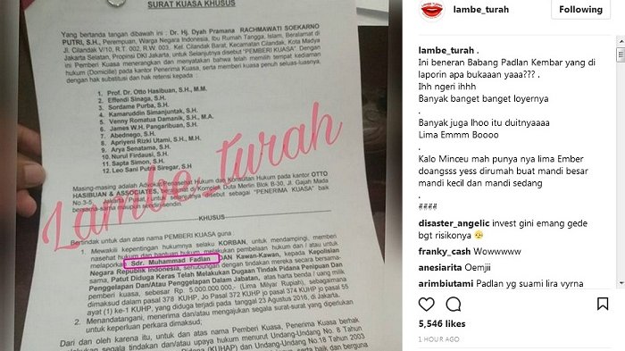 Diduga Menipu, Suami Lyra Virna Dipolisikan Putri Soekarno