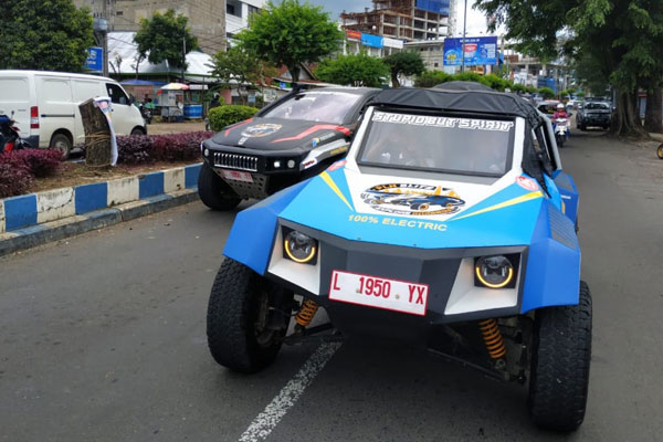 Jelang Reli Dakar, Mobil Listrik Anak Bangsa Tempuh 1600 Km