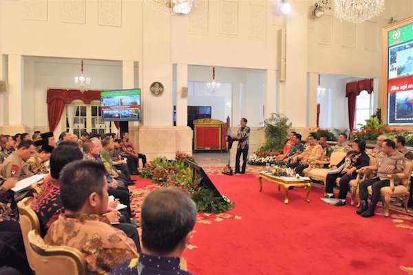 Menteri Siti Nurbaya Ingatkan Arahan Presiden Soal Pencegahan dan Pengendalian Karhutla